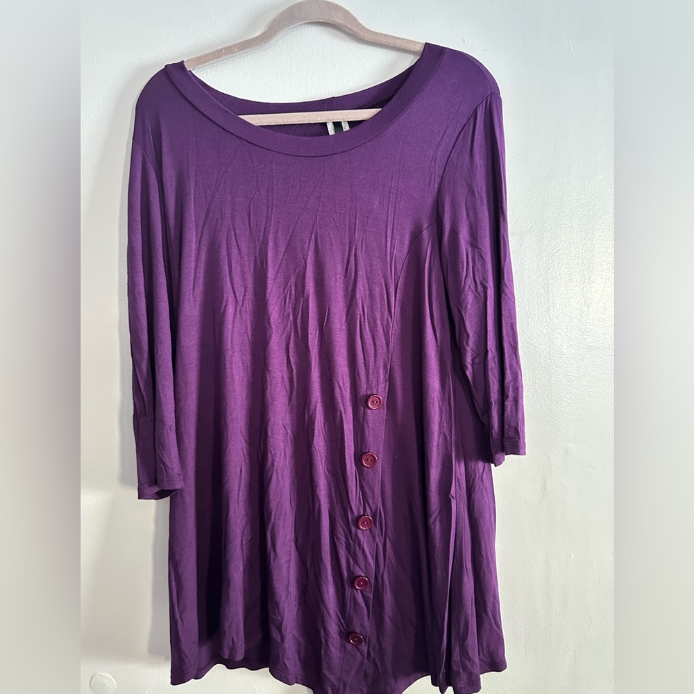 Purple Sharkbite tunic